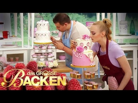 Florale Finaltorten: Zwei wie "Himmel und Hölle!" |Aufgabe 3| Das große Backen 2024 | SAT.1