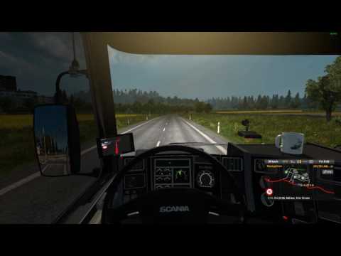 Warszawa - Yukhnov [Arcade Driving] [Scania 143M test]