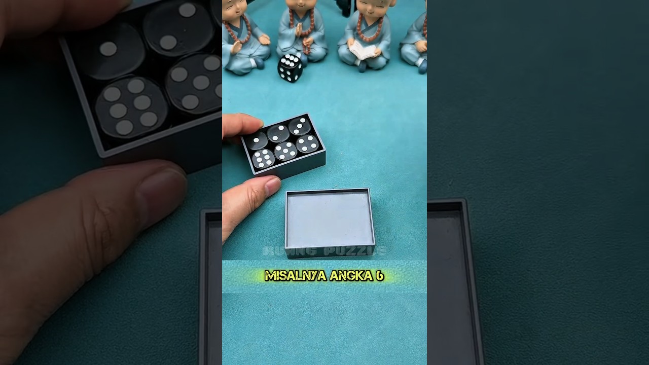 Permainan dadu yang tidak pernah anda kira. #puzzle #tebaktebakanlogika