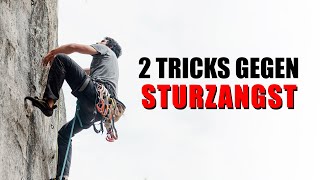 Sturzangst beim Klettern besiegen – 2 Routinen, die wirklich helfen!