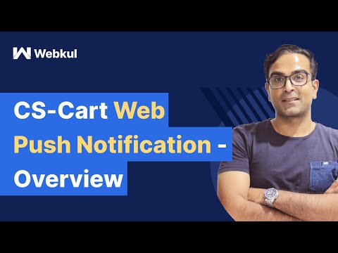Cs Cart Web Push Notification Add On - Overview
