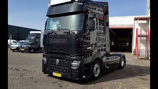 Renault T HIGH 480 SLEEPER 4x2 480 PK ZWART - EURO 6 - 25-BSP-8 - LUCHTG truck tractor for sale - Image 4 | Autoline ZW Renault T HIGH 480 SLEEPER 4x2 480 PK ZWART - EURO 6 - 25-BSP-8 - LUCHTG truck tractor | Image 4 - Autoline