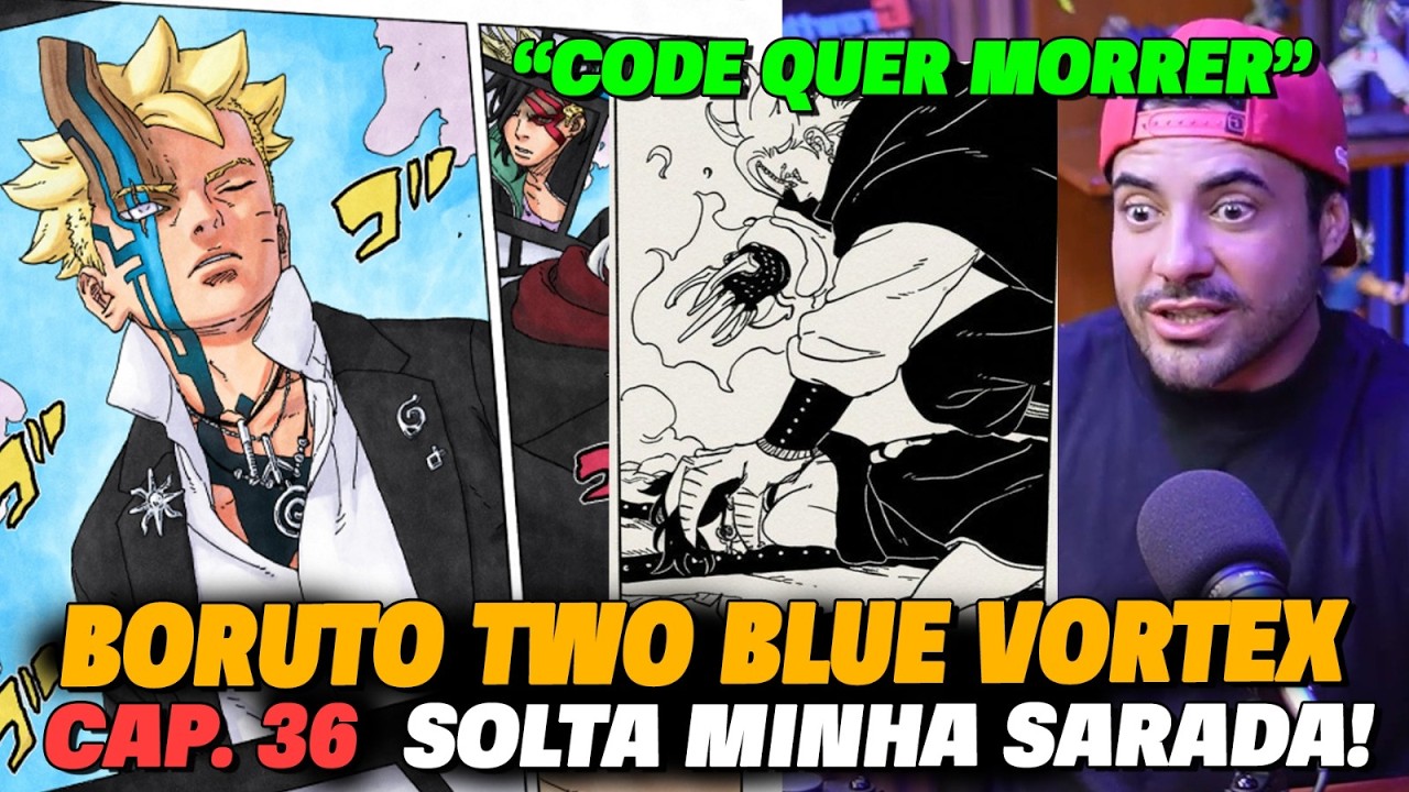 BORUSHIKI ESTÁ DE VOLTA! - Boruto Two Blue Vortex 36 - Leitura Completa - Fred animes