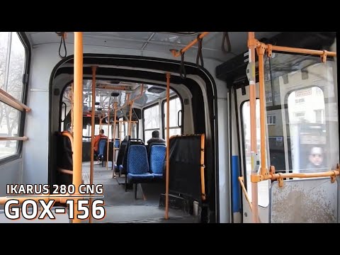 GOX-156 / Utazás egy szegedi gázos Ikarussal a 20-as vonalon