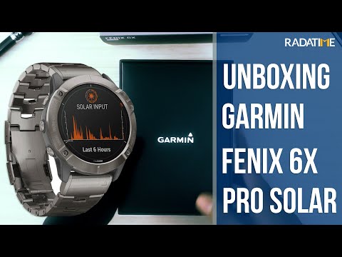 Часы Garmin Fenix 6X Pro Solar