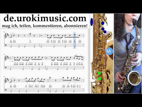 Saxophon Lernen Tenor Jonas Brothers - Cool Tabulatur um-i-n995