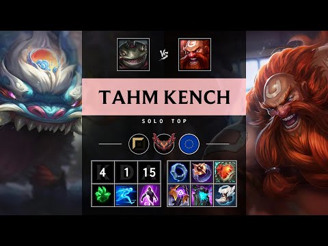 Tahm Kench Top vs Gragas - EUW Grandmaster Patch 25.18