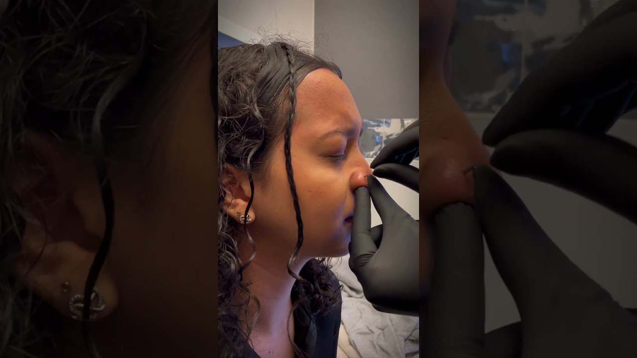 How painful is a nose piercing? 😱