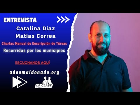 🗣 Catalina Díaz y Matías Correa, de ADEOM Maldonado, dialogaron con #elÓMNIBUS.