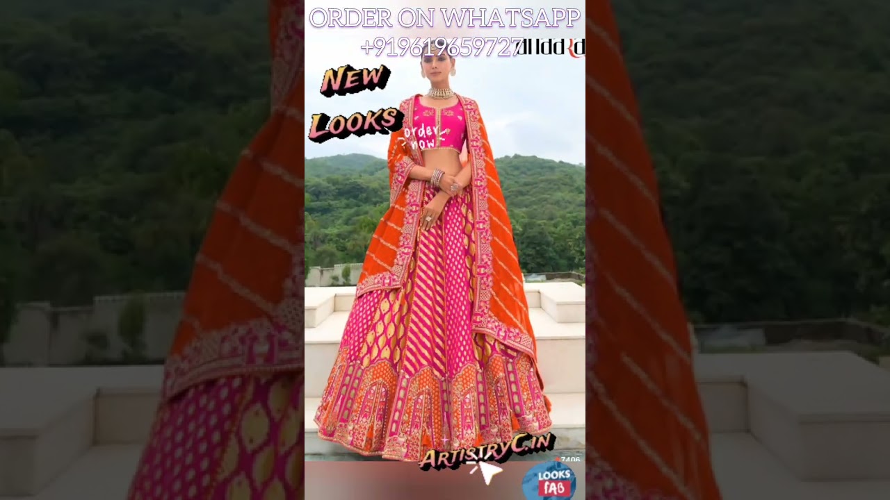 Akshara-Style Wedding Lehenga Under ₹14760? Latest Silk Khatli Design 2025! WhatsApp +919619659727
