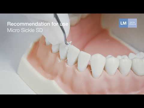Cum folosesti instrumentarul MICRO SICKLE SD LM Dental