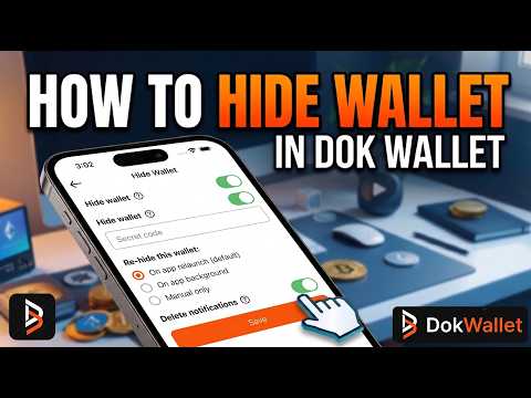 Hide wallet in Dokwallet