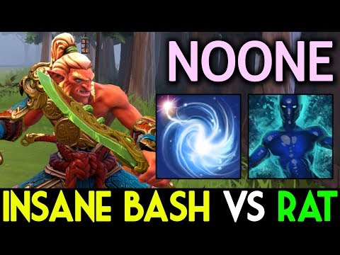 NOONE Dota 2 [Troll Warlord] Insane Bash vs RAT king