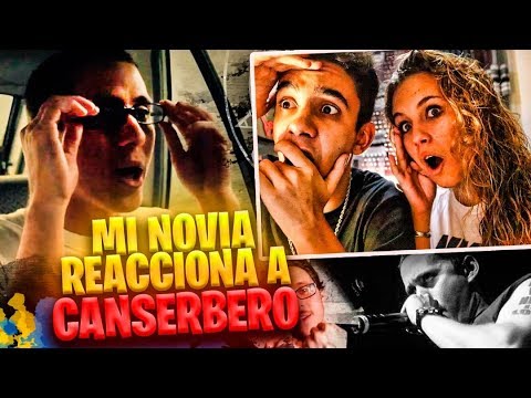 MI NOVIA REACCIONA a CANSERBERO *por primera vez* (RAP VENEZOLANO)