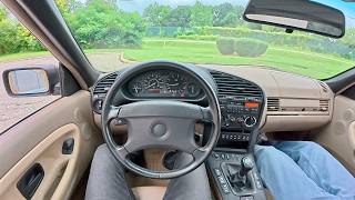 1995 E36 BMW 325i (5-Speed Manual) - POV Driving Impressions