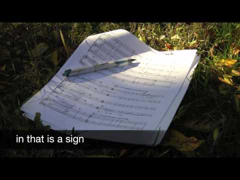 Among the Signs (SAB Choir) Robinson McClellan - Perusal Video