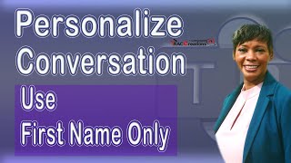 Use First Name Only to Start a Conversation in Microsoft Teams