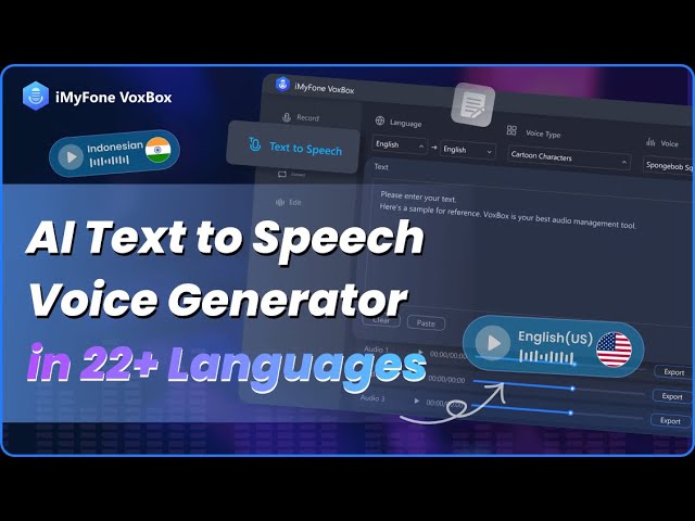 convertidor de voz de texto a voz VoxBox