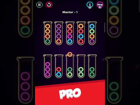 Neon Sort Puzzle : Color Sort  Video