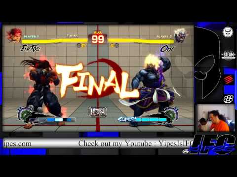 IFCYipeS vs Sanford Kelly (Evil Ryu vs Oni)part 2.5