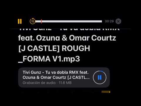 TIVI GUNZ X OMAR COURTZ X OZUNA - TU VA DOBLA (Audio Preview)| OZUNEWS.