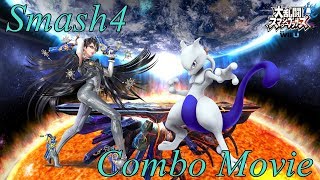 【SSB4】 Mewtwo&Bayonetta Combo Movie /ミュウツー＆ベヨネッタコンボ集