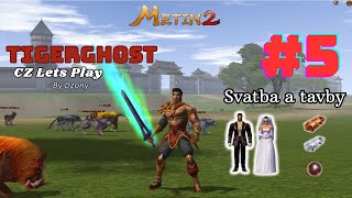 Thumbnail - [CZ] Metin 2 TIGERGHOST #5 - Svatba, tavení, nakupování a kování + exp lv 40