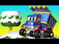 Truck videos for kids - THE DUMP TRUCK SPECIAL WINTER !  Super Truck in Car City !