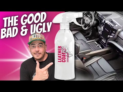 How to PROTECT YOUR LEATHER with Gyeon Leather Coat - Car Detailing