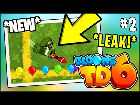*FIRST EVER LEAKED PICTURES* BLOONS TOWER DEFENSE 6 // BTD 6 (NEW NinjaKiwi LEAKS Commander Monkey)