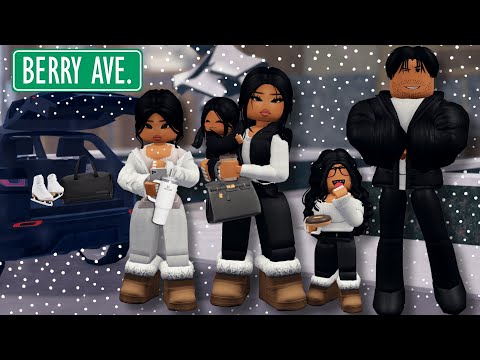FAMILY ROAD TRIP TO SWITZERLAND! WINTER BREAK | Berry Avenue *VOICED* RP