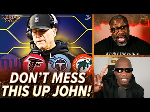 Unc & Ocho REACT to John Harbaugh's FINAL FOUR teams! Should he WAIT on Green Bay? | Nightcap