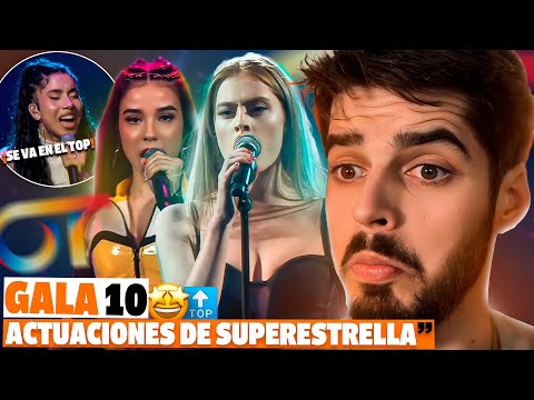 FULL REACTION to GALA 10 of OPERACIÓN TRIUNFO 2025 all the performances OT2025