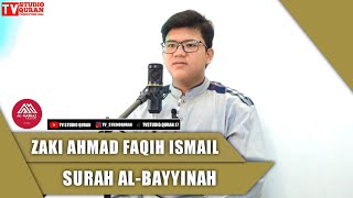 Download lagu Zaki Ahmad faqih Ismail Surah Al bayyinah Juz 30... mp3