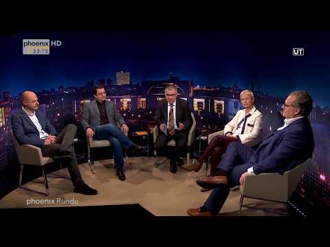 phoenix Runde: "Die Zeichen stehen auf GroKo - Wer zahlt welchen Preis?" vom 28.11.2017