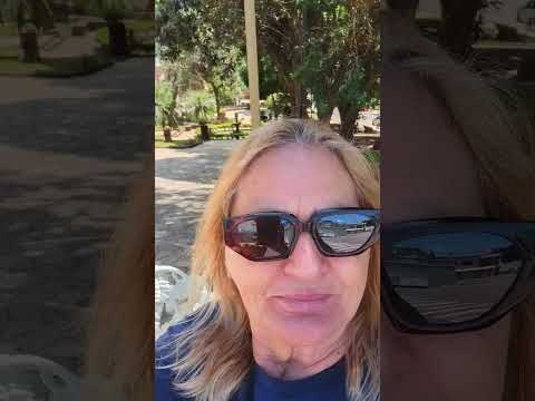 Curtindo praça de Carmo de Minas -MG