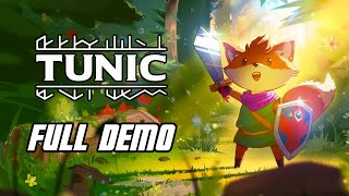 Tunic - Demo Full Gameplay Walkthrough - Xbox Series X, No Commentary