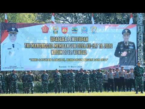 Upacara Penutupan TMMD Reg ke 127 Tahun 2026