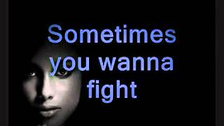 Alicia Keys - When You Really Love Someone (with Lyrics).avi