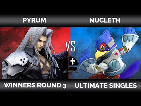 MetroSmash #8: SSBU Winners R3 – Pyrum (Sephiroth) vs Nucleth (Falco, C Falcon)