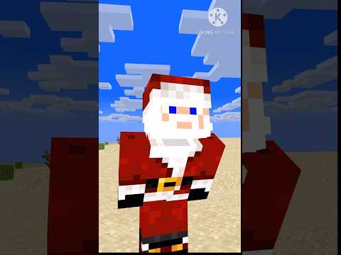 Insane Surprise! Santa found in Desert - Minecraft Shorts
