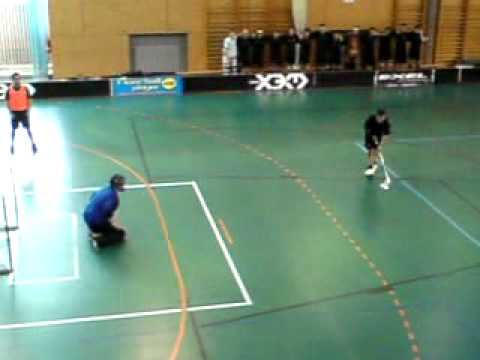 Tj Baník Sokolov (CZE) -  Itak Sport Borovnica (SLO); goal: Tomaš Janeček