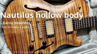 Video thumbnail for Seth Baccus Guitars - Nautilus hollow body SR9 by Seth Baccus Guitars