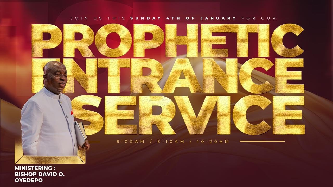 PROPHETIC ENTRANCE SERVICE | 4, JANUARY 2026 | FAITH TABERNACLE OTA.