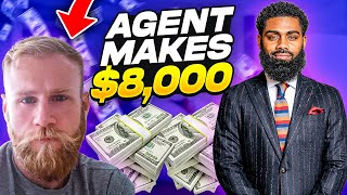 New Life Insurance Agent makes $8,000 & Shares Some Tips To Success