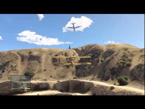 Grand Theft Auto 5 Part 34 - Long Epic Crazy Flight! (No Commentary)