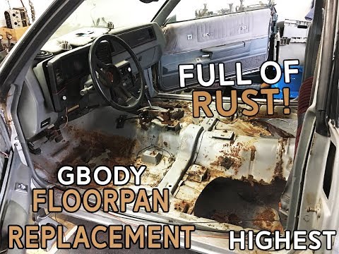 88 Monte Carlo SS Floorpan Replacement - Pt 1