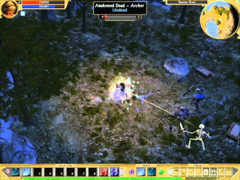 Let's Play Titan Quest Immortal Throne Part 4: The ruins before War...