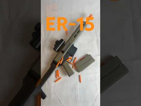3D printed working toy carbine rifle | ER-15