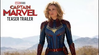 CAPTAIN MARVEL - Teaser Trailer Concept (HD) Brie Larson Marvel Movie